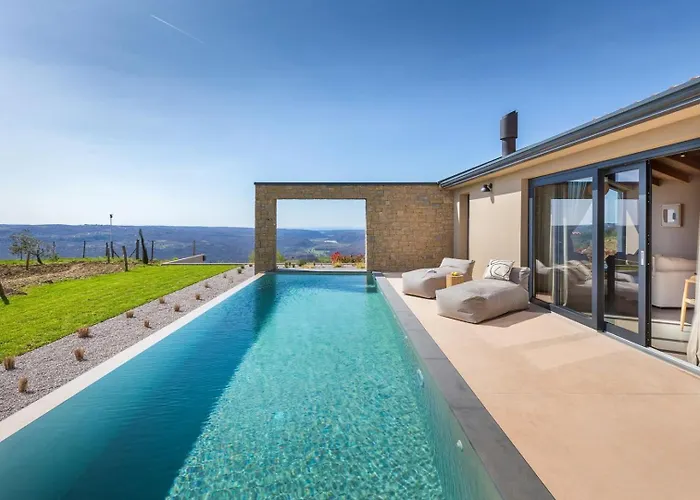 Rea By Villsy - With Private Pool, Sauna And Jacuzzi Villa Grožnjan